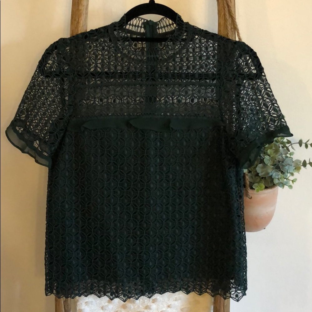 Zara Lace Blouse